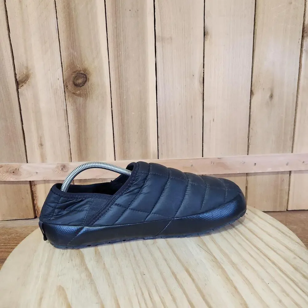 The North Face ThermoBall Traction Mule V Slippers Mens 10 Black Insulated